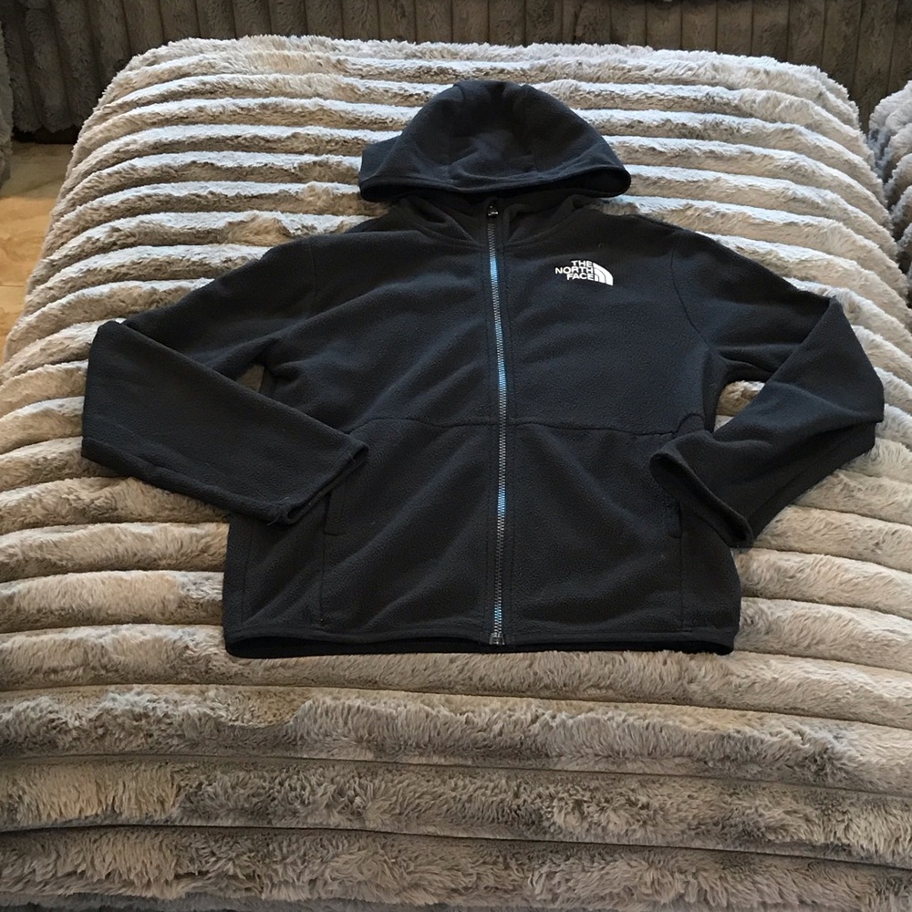 The North Face Men's Dark Gray Hooded Jacket